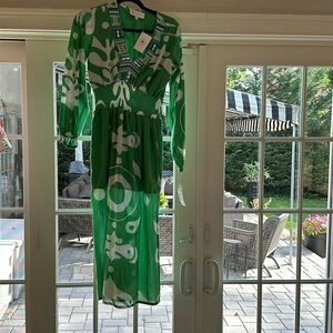 Sheridan French detailed long dress . Tags attached. Retail 300.00